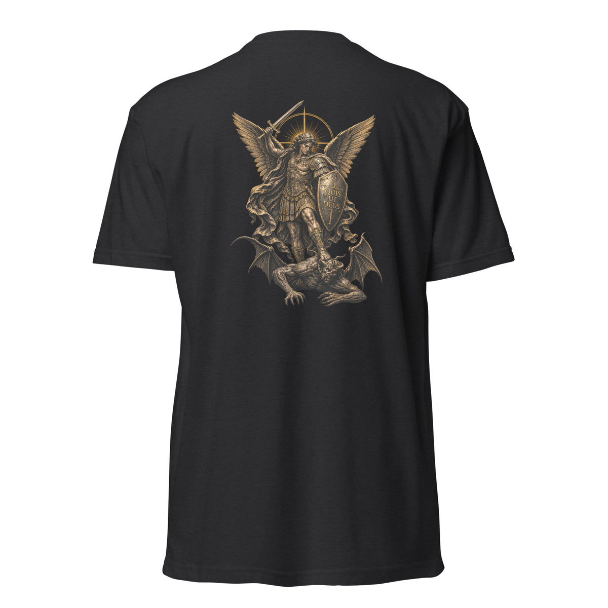 Saint Michael Archangel Tee — back view
