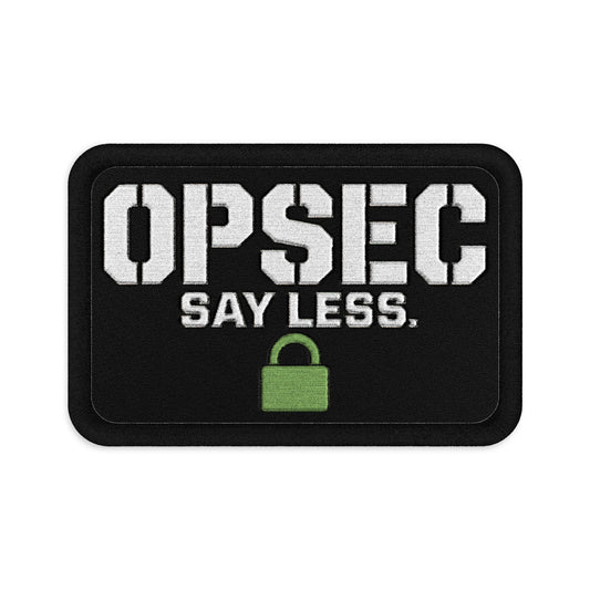 OPSEC — Say Less Morale Patch