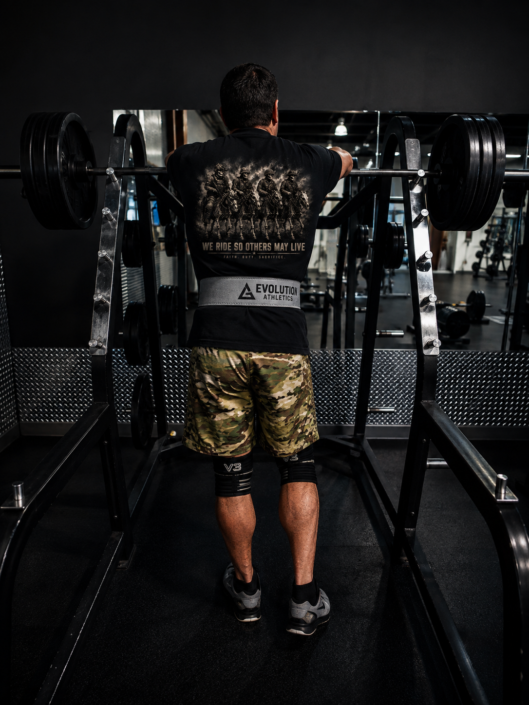 Four Horsemen Tee — lifestyle view
