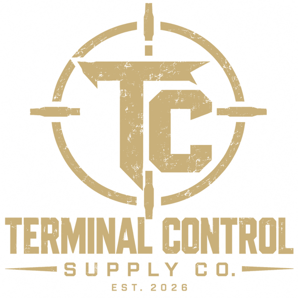 Terminal Control Supply Co rugged gold logo
