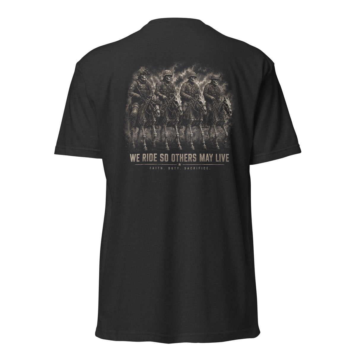 Four Horsemen Tee — back view